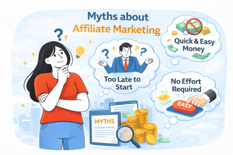 myths about affiliate marketing