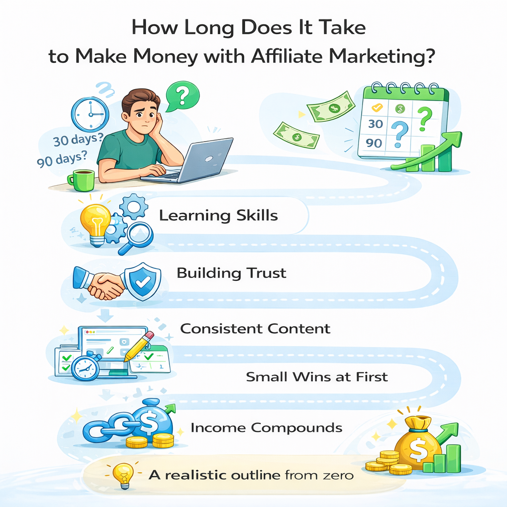 how long it take to make money with affiliate marketing