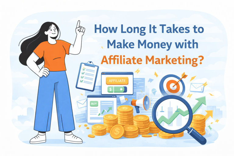 how long it takes to make money with affiliate marketing